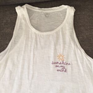 LOFT size Large tank top